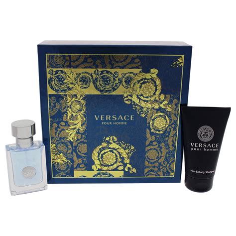 versace pour homme set for him|versace men's perfume.